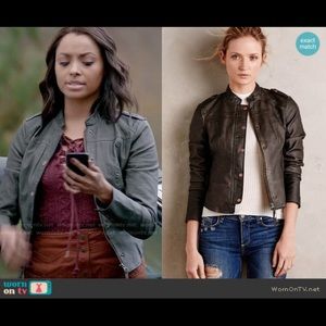 Hei Hei Vegan Leather Jacket